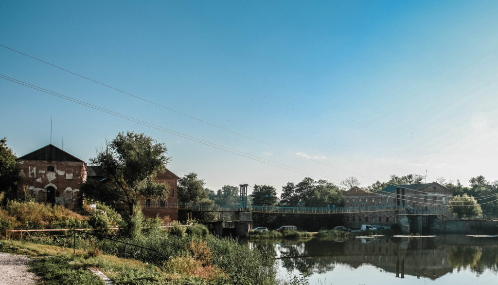 Комплекс водяних млинів. Городище-Пустоварівське.